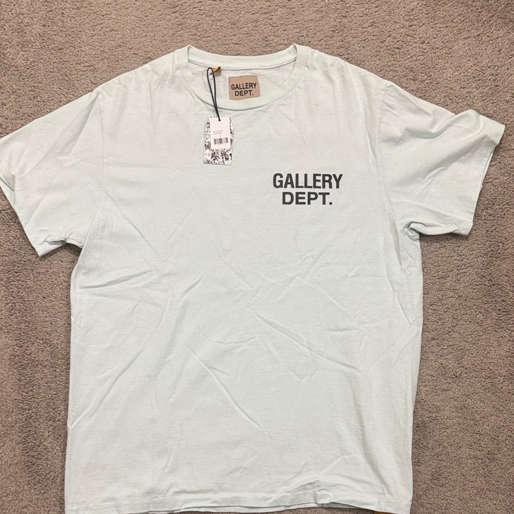 Gallery Dept Soft Blue Short Sleeve Tee